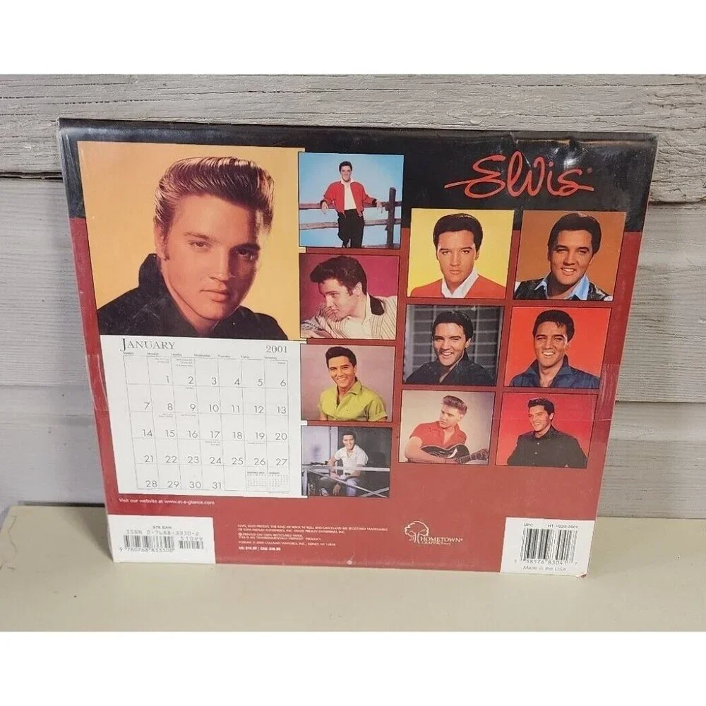 Elvis Calendar 1994 and 1993 and 2001 Brand New